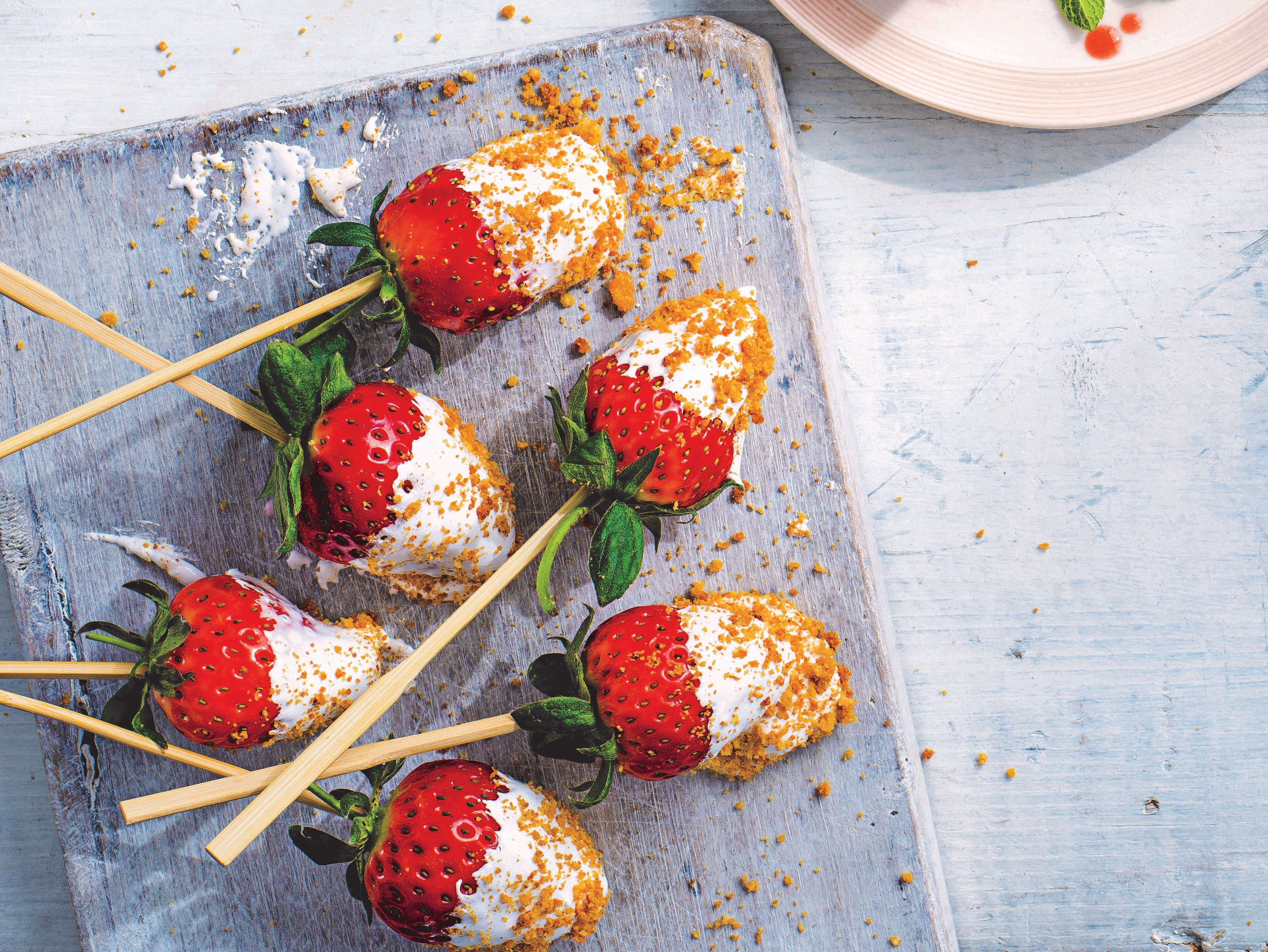 Photo of Strawberry & marshmallow skewers by WW