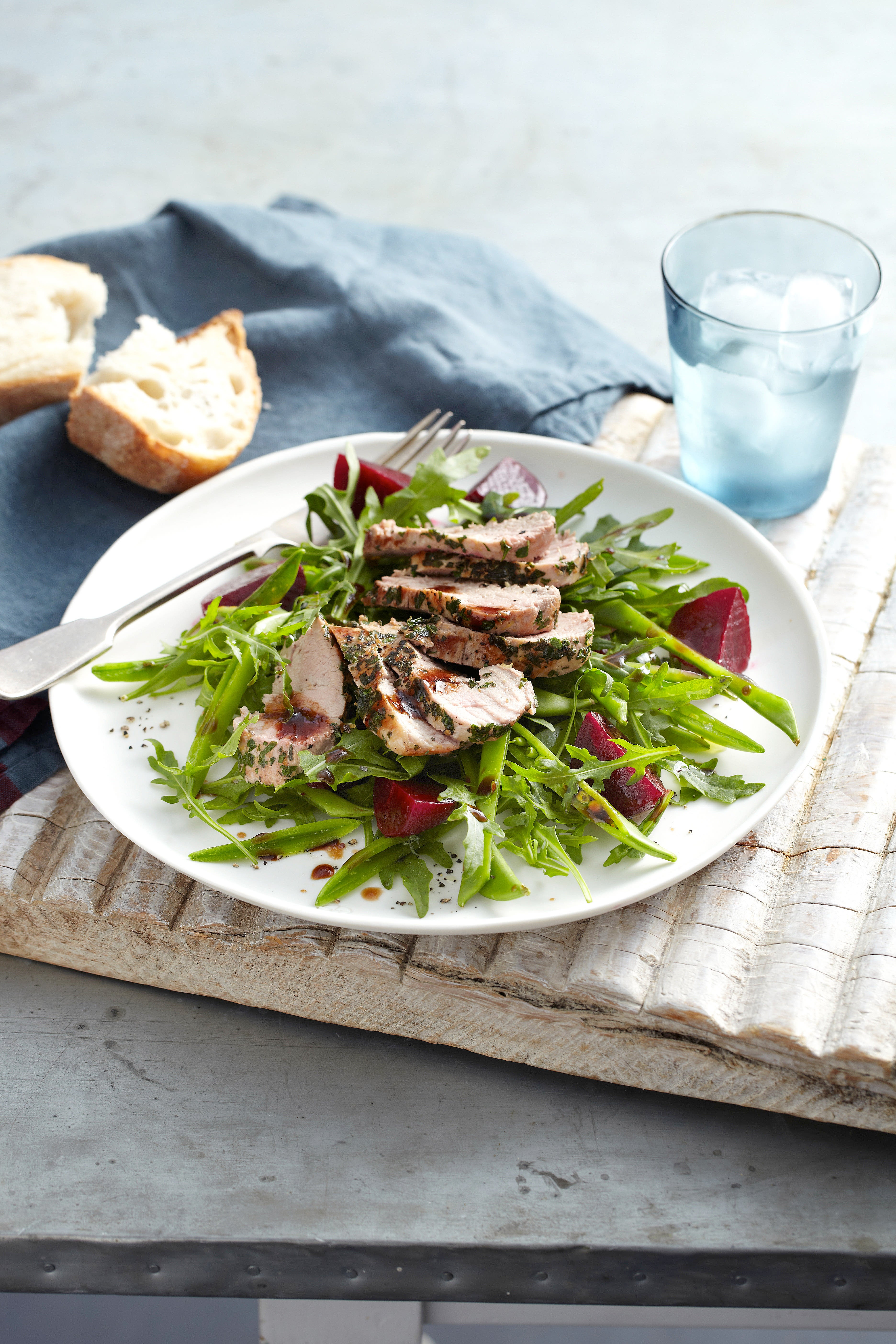 Photo of Sage & parsley rubbed pork with beetroot salad by WW