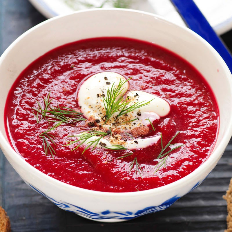 Photo of Beetroot, fennel & ginger soup by WW