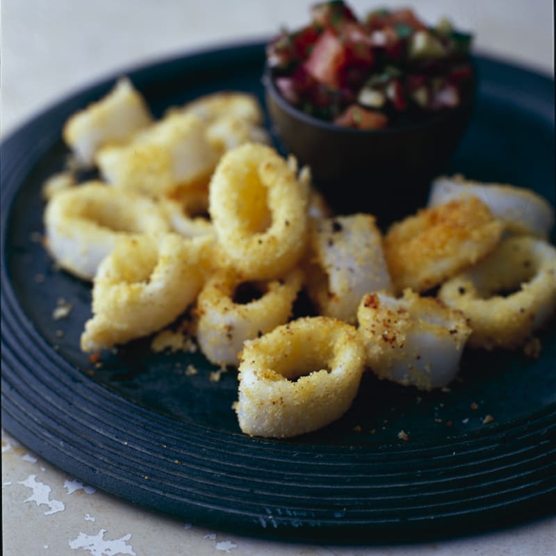 Photo of Calamari rings with spicy salsa by WW