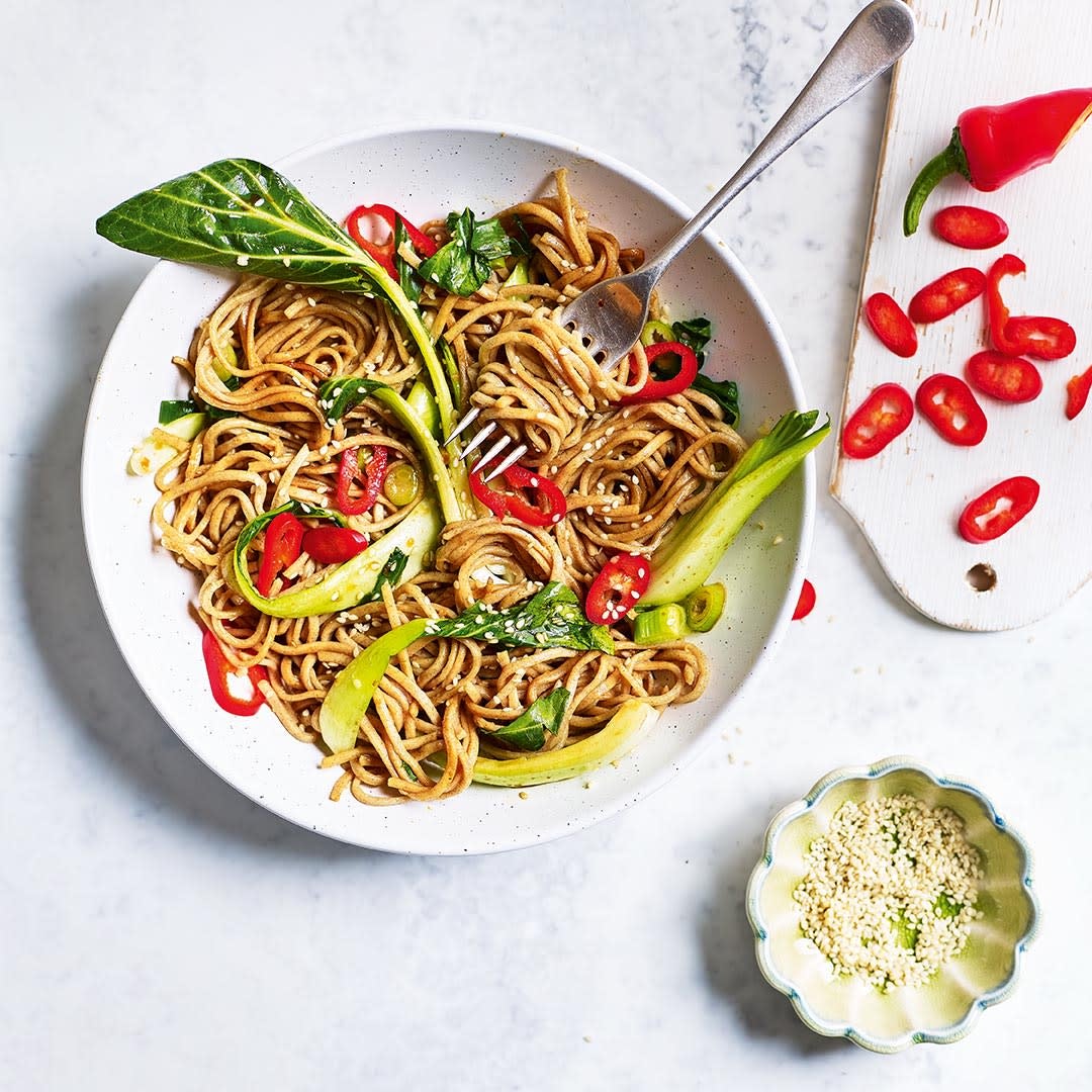 Photo of Sesame & ginger noodles with pak choi by WW