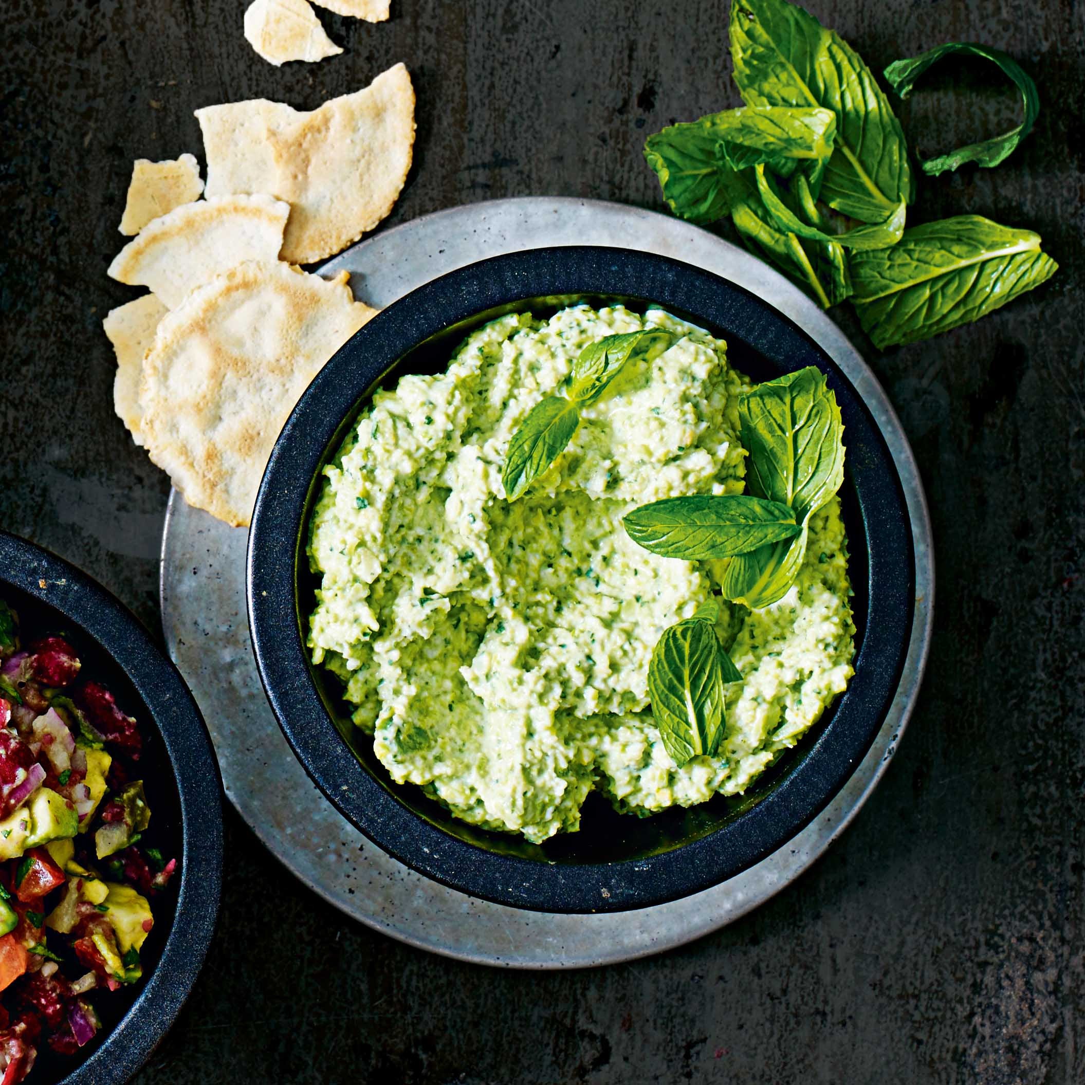 Photo of Broad bean & mint dip by WW