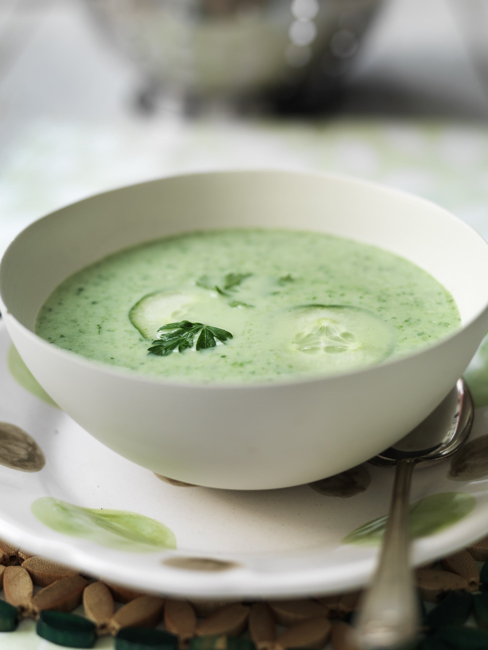 Photo of Chilled cucumber & herb soup by WW