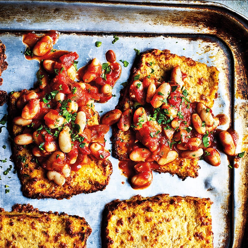 Photo of Cauliflower toasts with spicy baked beans by WW