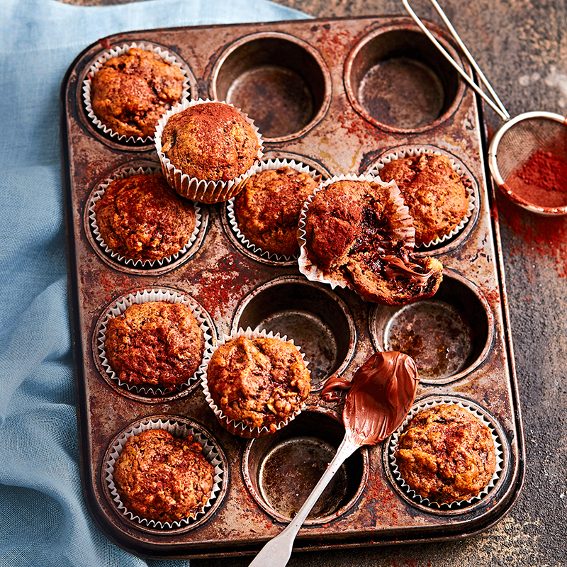 Photo of Sarah's chocolate spread-filled muffins by WW