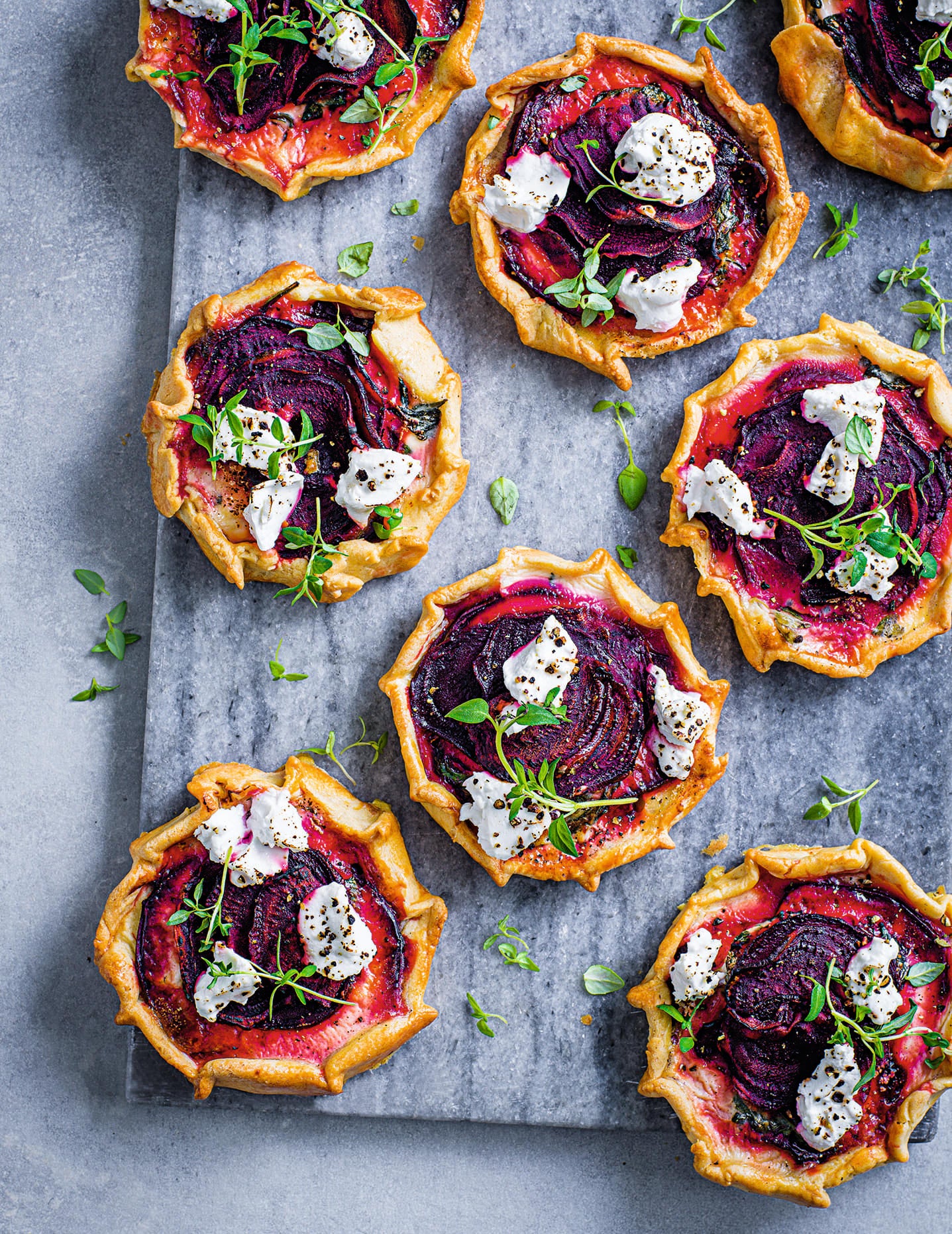 Photo of Beetroot & goats cheese tarts by WW