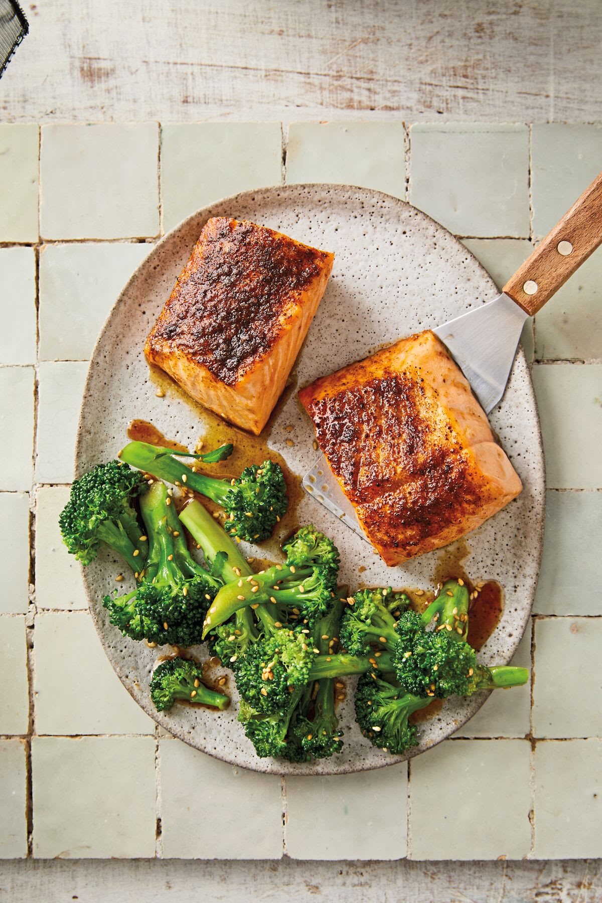Photo of Air-fryer spice rubbed salmon by WW
