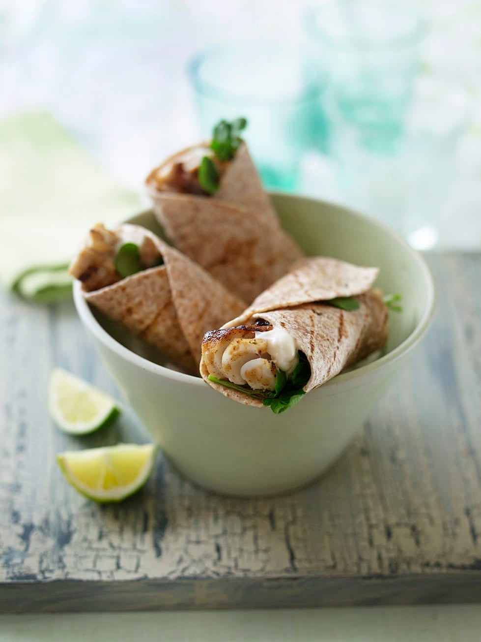Photo of Spicy barbecued fish wrap by WW