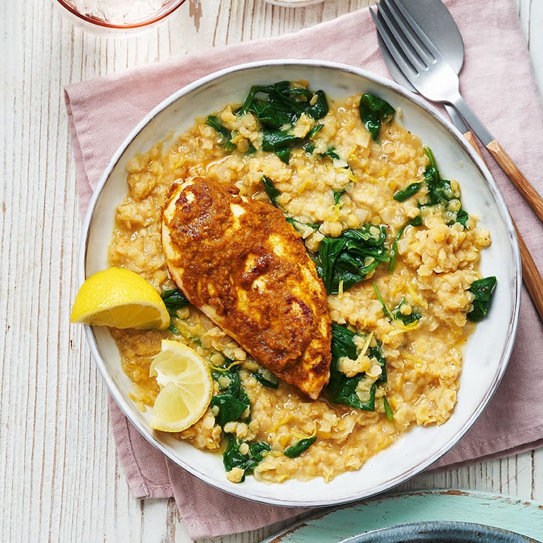 Photo of Quick korma chicken & lentils by WW