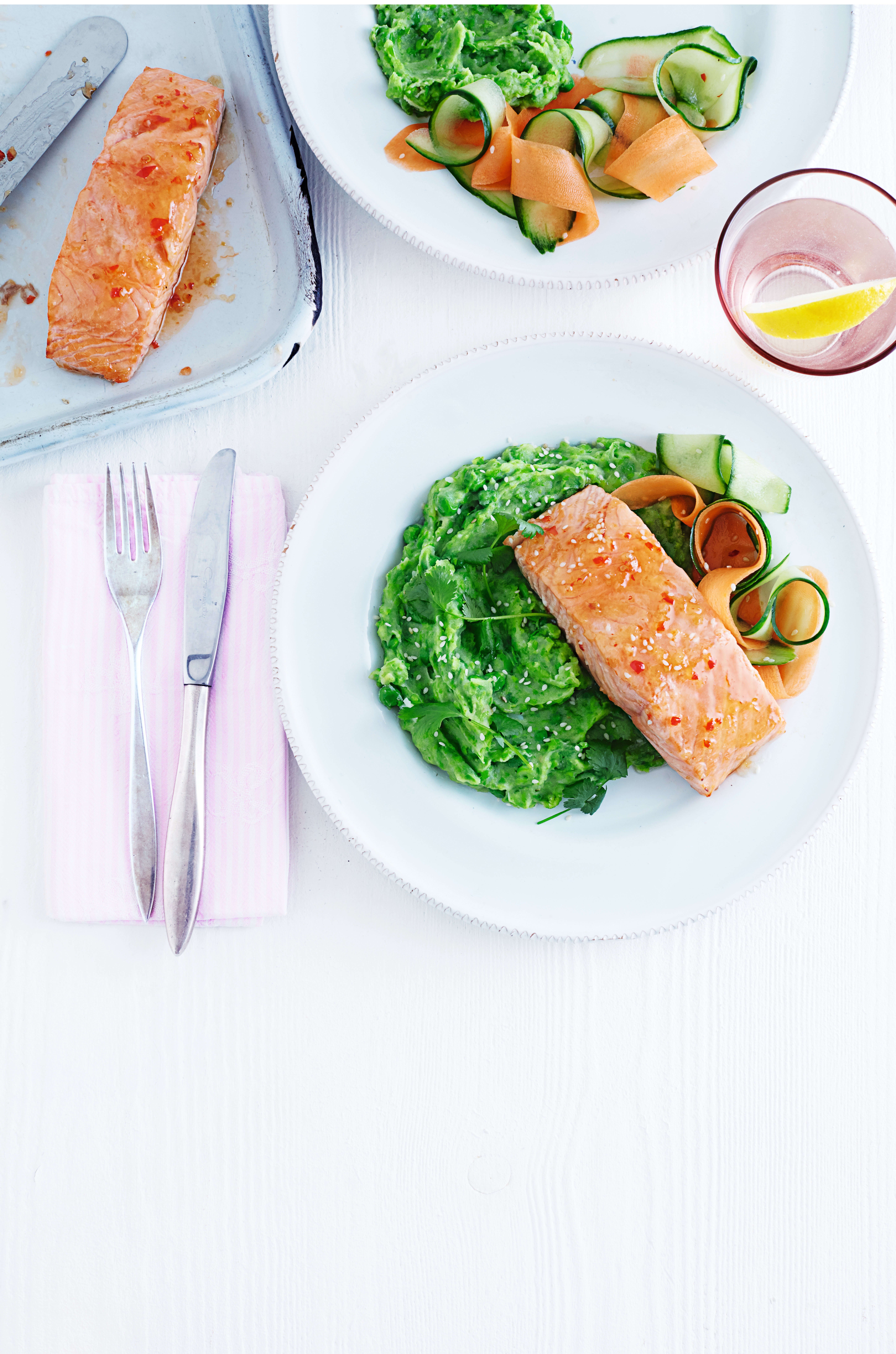 Photo of Sweet chilli salmon with Asian-style mash by WW