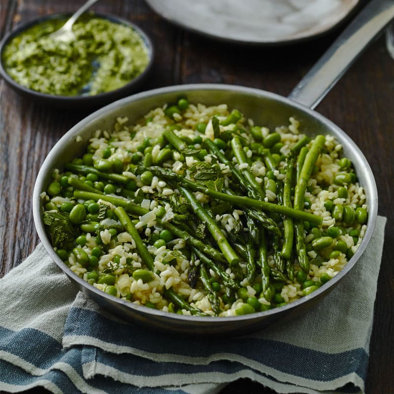 Photo of Spring vegetable risotto by WW