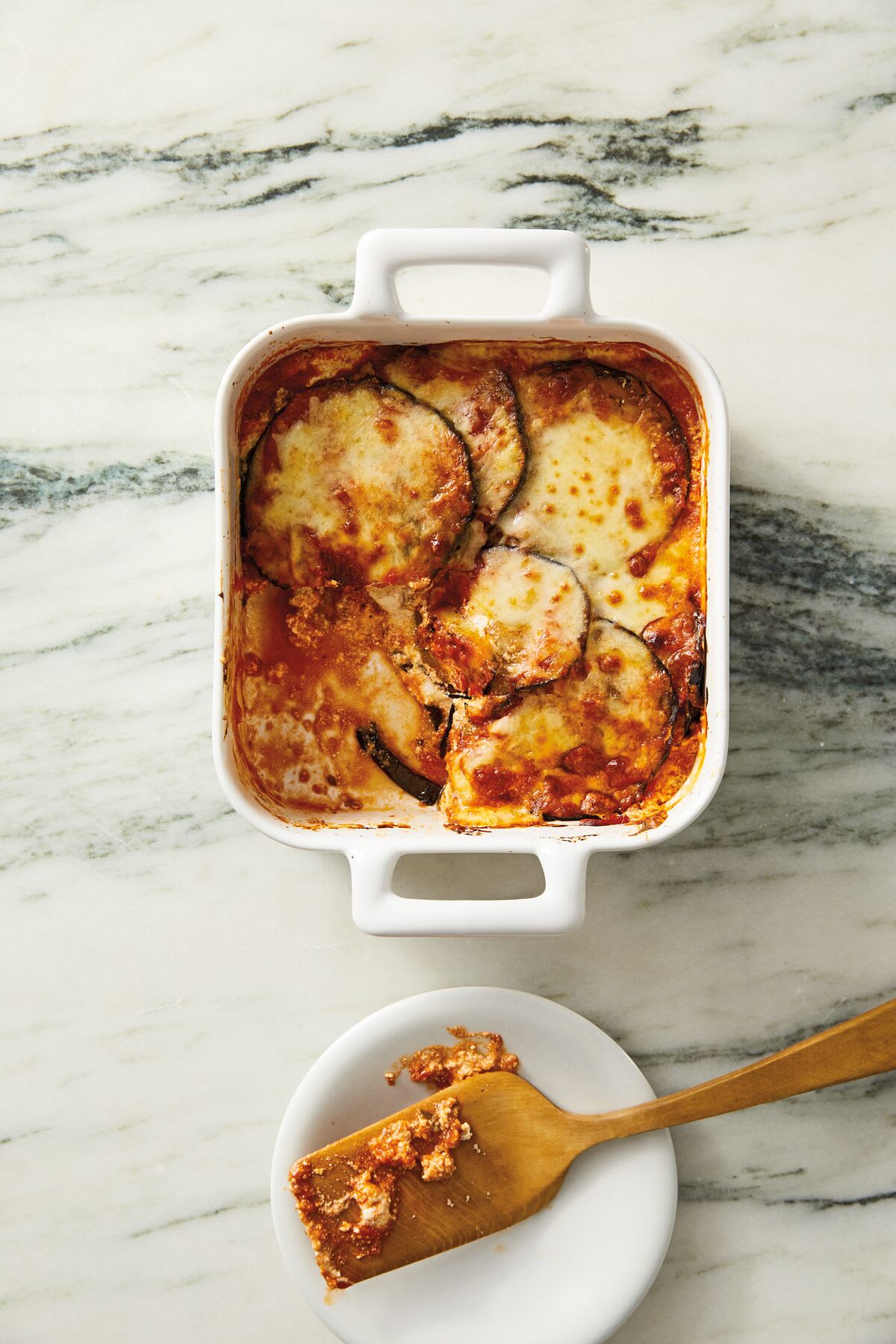 Photo of Baked aubergine with three cheeses by WW