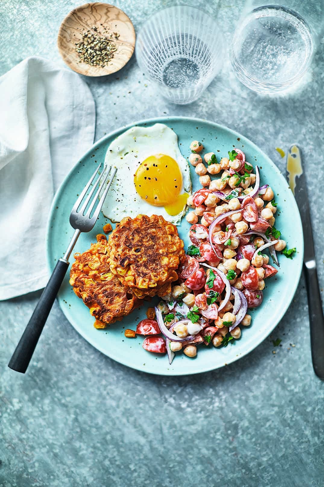 Photo of Sweetcorn & carrot fritters by WW