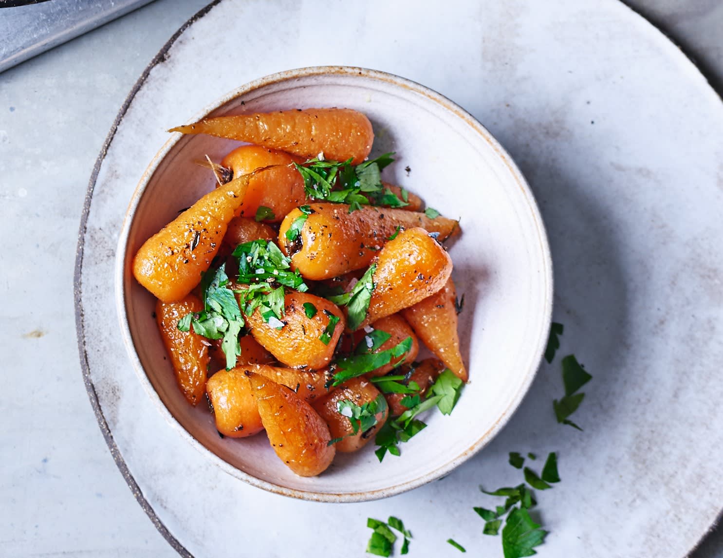 Photo of Roast chantenay carrots with herbs by WW