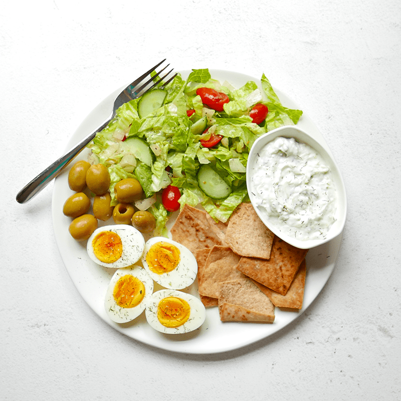 Photo of Mediterranean snack plate by WW