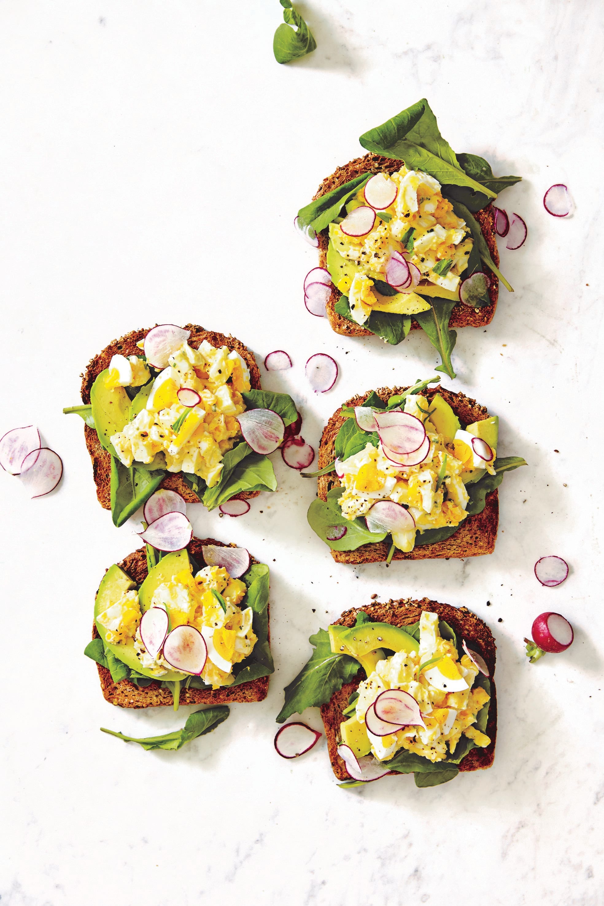 Photo of Egg salad open sandwiches by WW