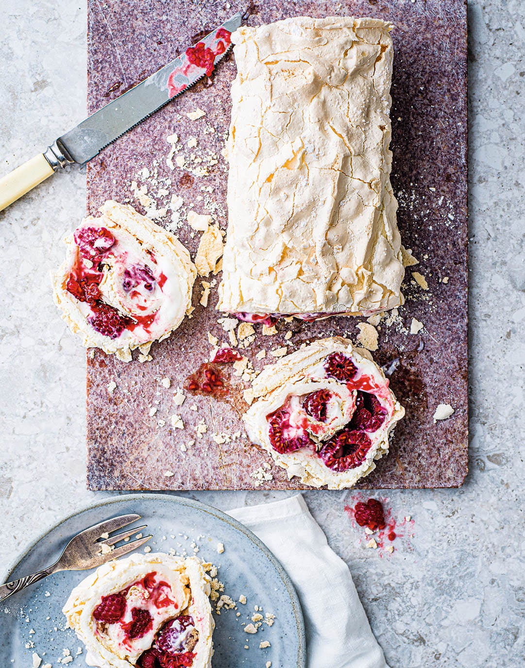 Photo of Raspberry ripple roulade by WW
