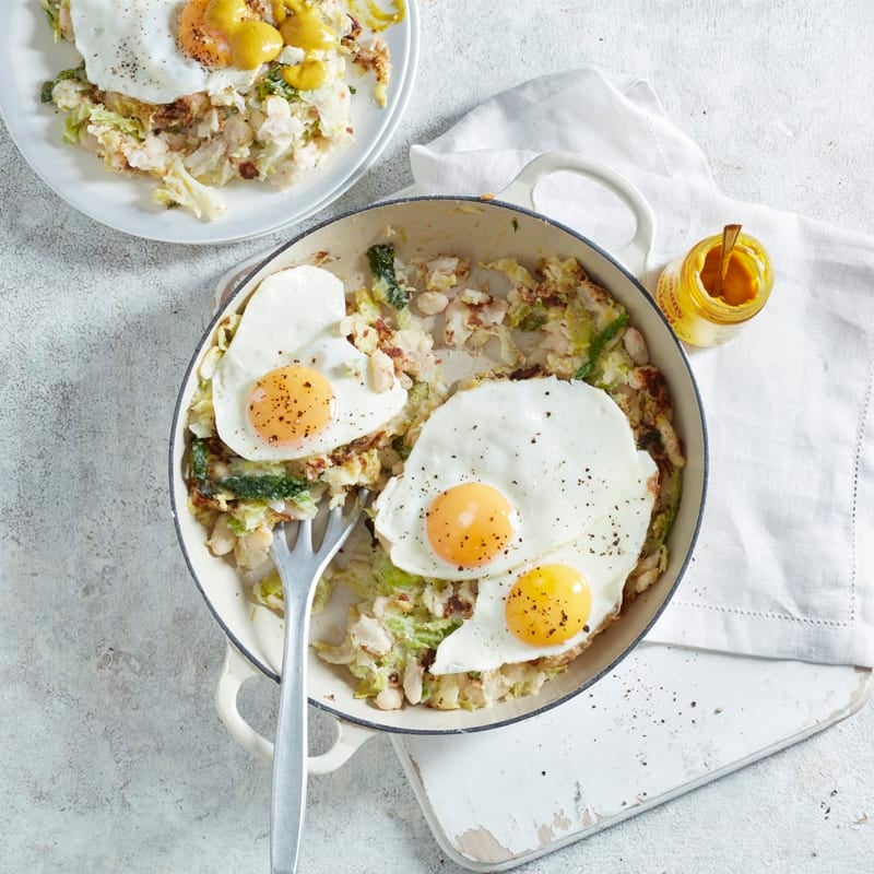 Photo of Bubble & squeak with egg by WW