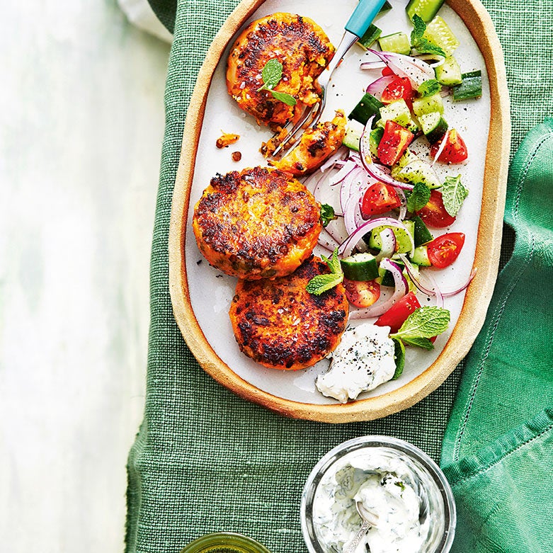 Photo of Carrot & lentil burgers by WW