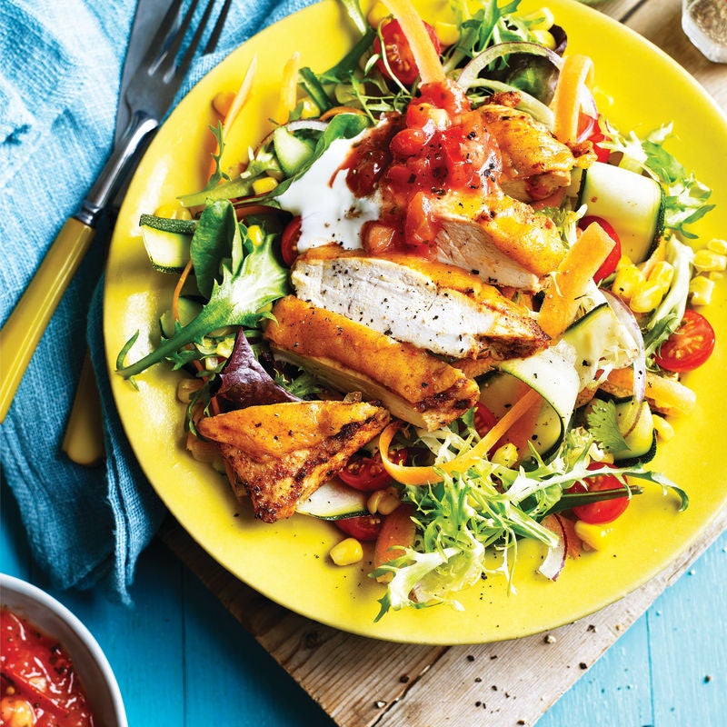 Cajun chicken salad | Healthy Recipe | WW UK
