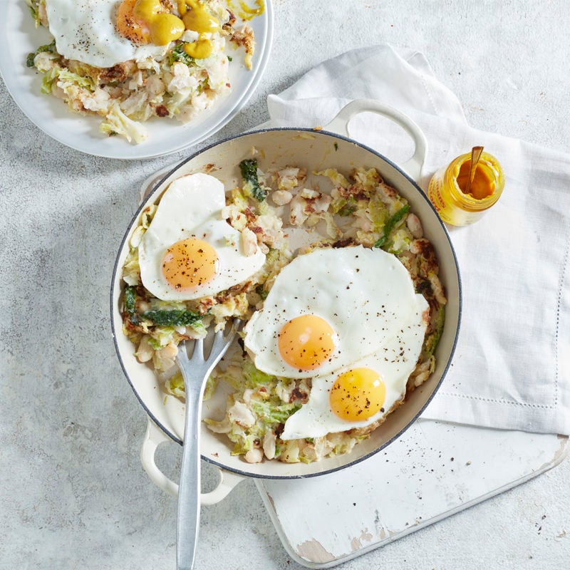 Bubble & squeak with egg | Healthy Recipe | WW UK